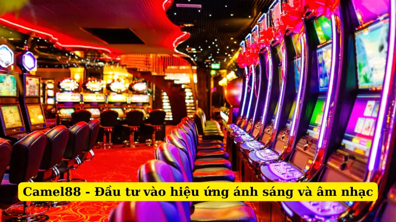 Camel88 - Đầu tư vào hiệu ứng ánh sáng và âm nhạc