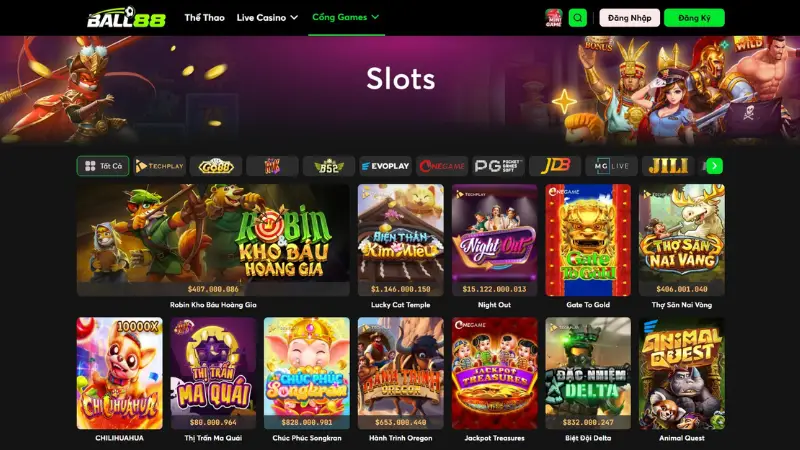 Ball88 đa dạng thị trường và sản phẩm